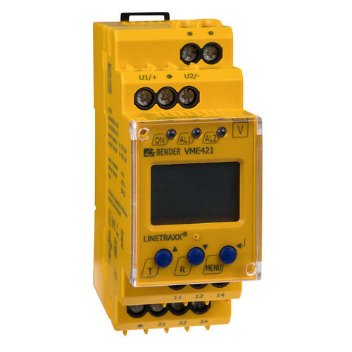 Unterspannungs-Überwachungsrelais - LINETRA ® VME421H series - BENDER - Überspannung / Frequenz / 1NO/NF