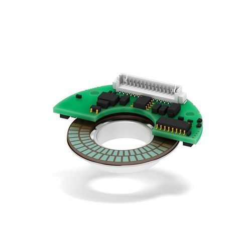 Absoluter Drehgeber - SMAR1 - Lika Smart encoders & actuators - Magnet / wellenmontiert / Singleturn