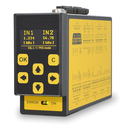 Stillstand-Sicherheitsmonitor - IFS10 - Lika Smart encoders & actuators - Drehrichtung / Drehzahl / SIL