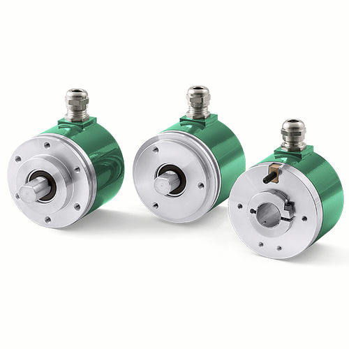 Absoluter Drehgeber - MM series - Lika Smart encoders & actuators - Magnet / mit Vollwelle / Hohlwelle