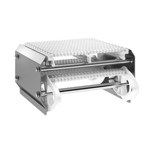 Modulbandförderer - WLX series - FlexLink - Scharnier / horizontal / Transport