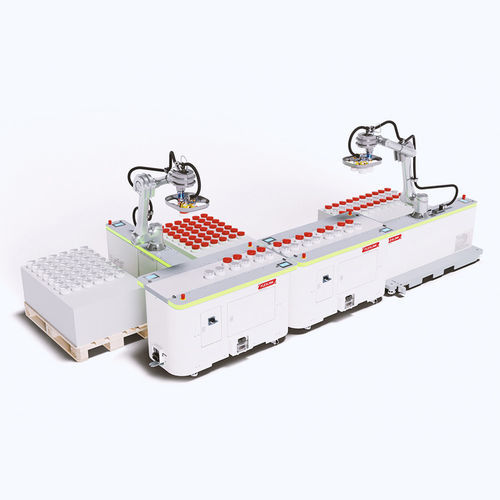Pick-and-Place-Roboterzelle - BRIXX - FlexLink - für die Lebensmittelindustrie / für die Pharmaindustrie