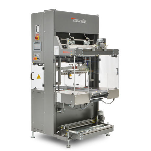 Vollautomatische Schrumpffolienverpackungsmaschine - Super Wrap 500 - CPS&S Inc. / Kallfass USA - für Zeitungen und Zeitschriften / servogesteuert / Schweißstange
