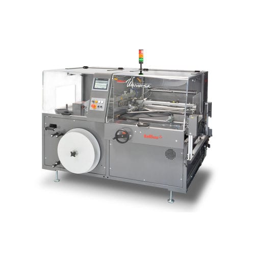 Seitenschweißer-Schrumpffolienverpackungsmaschine - Universa 500 - CPS&S Inc. / Kallfass USA - vollautomatisch / getaktete Funktion