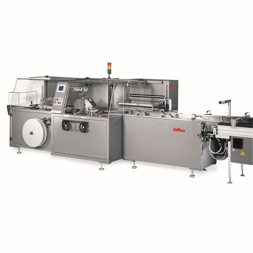 Seitenschweißer-Schrumpffolienverpackungsmaschine - Servo Jet 500 - CPS&S Inc. / Kallfass USA - vollautomatisch / für die Lebensmittel- und Getränkeindustrie / Schalen