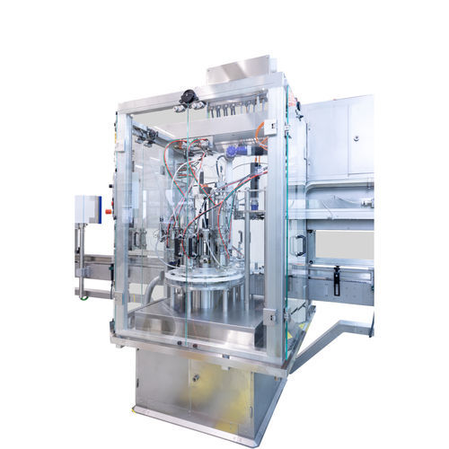 Automatische Abfüllmaschine - Macromat LB20 2045/121 - Pamasol Willi Mäder