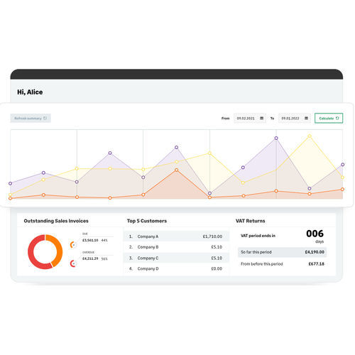 Buchhaltungssoftware - Sage Accounting - Sage bäurer GmbH - Auslauf / Echtzeit / automatisiert
