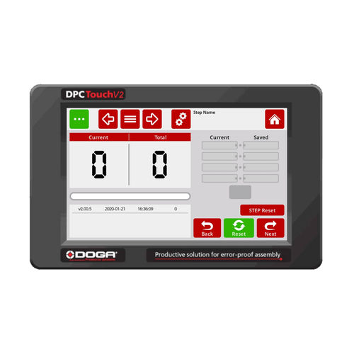 Überwachungsterminal - DPC Touch - DOGA - mit Touchscreen / wandmontiert / Tischmodell
