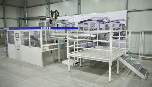 Thermoformmaschine zur Drinkbecher-Herstellung - IML-T TWIN 500 - Rohde Maschinenbau GmbH - Rollen / für Lebensmittelverpackung / automatisch