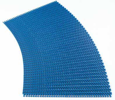 Modulares Förderband - uni Flex L-ASB series - uni-chains - flexibel / Gummi / Industrie