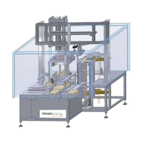Kartonierer mit oberer Öffnung - Compacta - IMANPACK Packaging & Eco Solutions S.p.a. - zur Rundumetikettierung / automatisch / kompakt