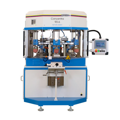 Tampondruckmaschine mit hermetischem Farbgebersystem - CONCENTRA series - TAMPOPRINT GmbH - elektropneumatisch / flexibel