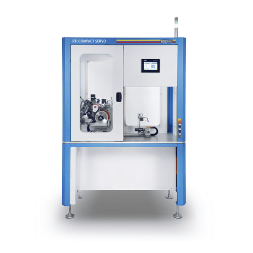 Tampondruckmaschine mit offenem Farbgebersystem - RTI COMPACT SERVO - TAMPOPRINT GmbH - halbautomatisch / drehbar / kompakt