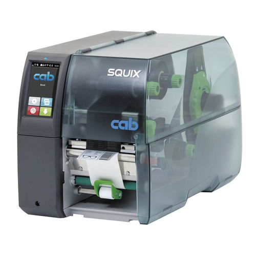 Thermotransfer-Etikettendrucker - SQUIX 4 series - cab Produkttechnik GmbH & Co KG - Desktop / Schnelllauf