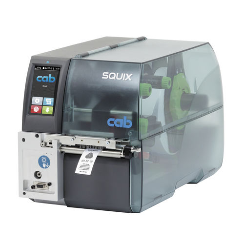 Thermotransfer-Etikettendrucker - SQUIX 4 MT - cab Produkttechnik GmbH & Co KG - Thermodirekt / Schnelllauf / Industrie