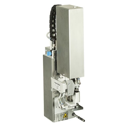 Automatischer Etikettierer - 411 series - cab Produkttechnik GmbH & Co KG - zur Oberseitenetikettierung / zur Seitenetikettierung / für selbstklebende Etiketten