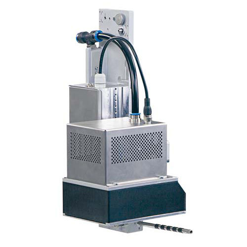 Blasetikettierer - 6114 - cab Produkttechnik GmbH & Co KG - automatisch / zur Oberseitenetikettierung / zur Seitenetikettierung