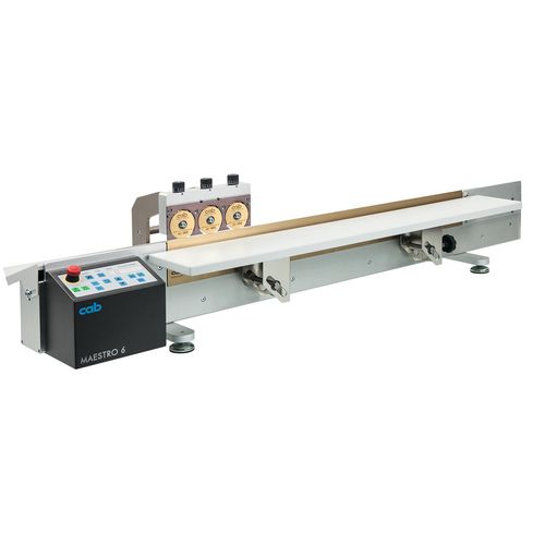 Nutzentrenner - MAESTRO 6 - cab Produkttechnik GmbH & Co KG - Band / automatisch / Aluminium
