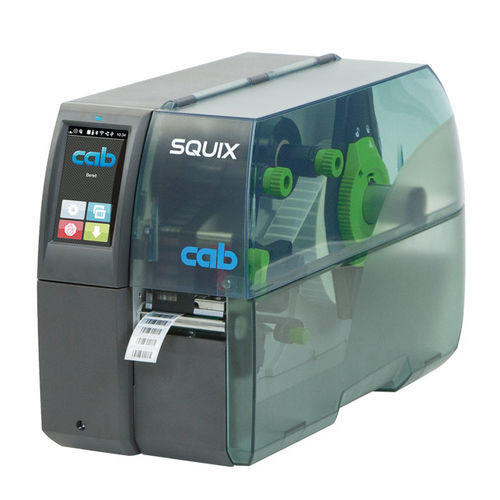 Thermotransfer-Etikettendrucker - SQUIX - cab Produkttechnik GmbH & Co KG - Thermodirekt / für Industrieanwendungen / Schnelllauf