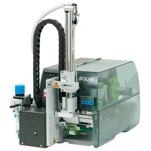 Automatischer Etikettierer - SQUIX SQ - cab Produkttechnik GmbH & Co KG - halbautomatisch / für Verpackung / zur Oberseitenetikettierung