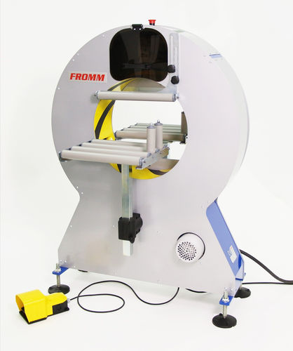 Orbital-Stretchwickler - FV300 - FROMM - halbautomatisch / mit Stretchfolie / mit freien Rollenförderern