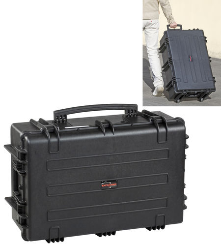 Transportkoffer - EX7630 - BAGALU - Kunststoff / wasserdicht / Moos Motiv