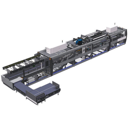 Kartonpacker zur Rundumetikettierung - CWP 40 EL ERGON - SMI Group - automatisch