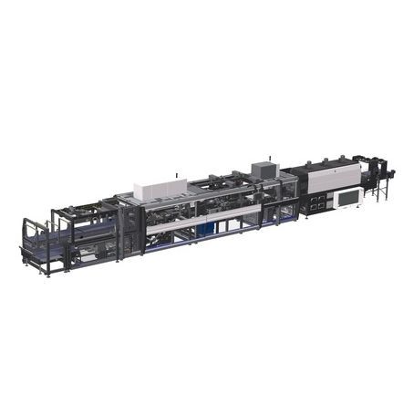 Kartonpacker zur Rundumetikettierung - LCM 40 EL ERGON - SMI Group - automatisch