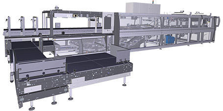 Kartonpacker für Schrumpffolienanlagen / zur Rundumetikettierung - WP ERGON Series - SMI Group - automatisch / PLC-gesteuert / servogesteuert