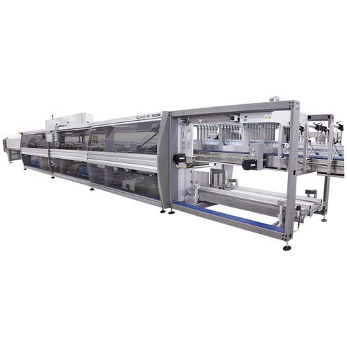 Automatische Schrumpffolienverpackungsmaschine - SK 802 ERGON series - SMI Group - für Flaschen / für Schalen / für Schachteln