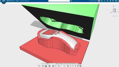 Schnittstellen-Software - 3D Mold Creator - SOLIDWORKS - Projektentwicklung / Entwicklung / Druck