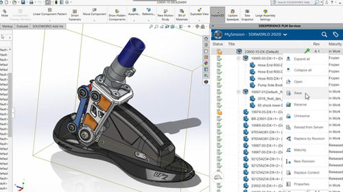 Lebensdauer-Management-Software - Collaborative Designer  - SOLIDWORKS - Entwicklungs / CAD / Projektentwicklung