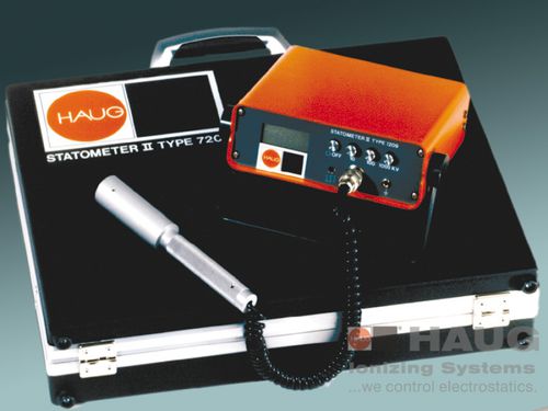 Spannungsmessgerät - Statometer II - HAUG - für elektrische Felder / digital / Labor