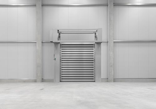 Spiraltor - EFA-SST® Secure - EFAFLEX Tor- und Sicherheitssysteme GmbH & Co. KG - Klasse 4 / für den Innenbereich / für Laderampe