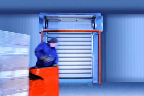 Rolltor - EFA-SST®-TK-100 - EFAFLEX Tor- und Sicherheitssysteme GmbH & Co. KG - Industrie / für Kühlraum / Schnelllauf