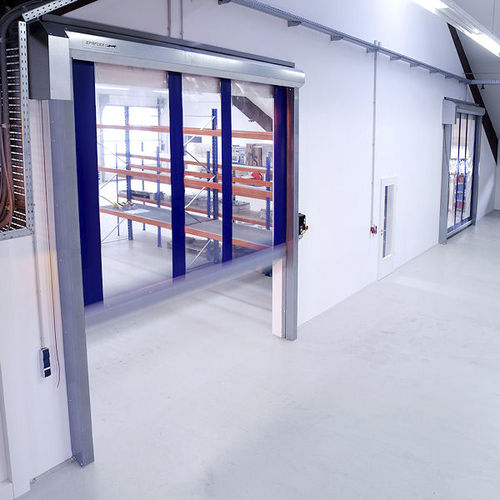 Rolltor - EFA-SRT® ECO - EFAFLEX Tor- und Sicherheitssysteme GmbH & Co. KG - Edelstahl / galvanisiertem Stahl / Industrie