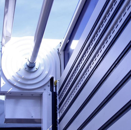 Rolltor - EFA-SST®-PS - EFAFLEX Tor- und Sicherheitssysteme GmbH & Co. KG - Industrie / für Außenbereich / Schnelllauf