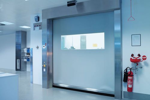Rolltor - EFA-SRT®-CR - EFAFLEX Tor- und Sicherheitssysteme GmbH & Co. KG - Industrie / für Reinraum / Schnelllauf
