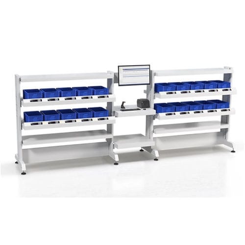 Kommissionieranlage / put to light - Modula - für Intralogistik