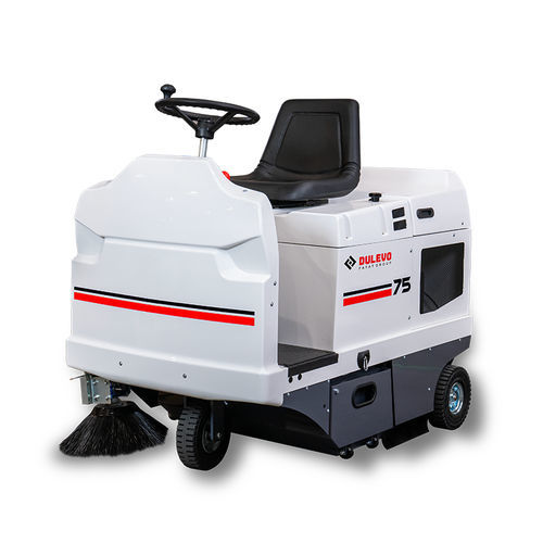 Aufsitzkehrmaschine - Dulevo 75 - DULEVO INTERNATIONAL - Benzin-Motor / Gasmotor / mit Batterie