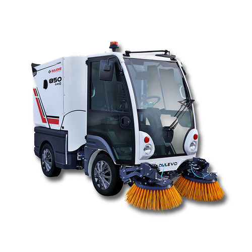Straßen-Kehrsaugmaschine - Dulevo 850 EU6 - Tier4 - DULEVO INTERNATIONAL - Aufsitz / dieselbetrieben / Laub