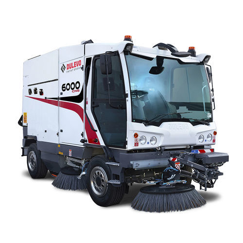 Straßen-Kehrsaugmaschine - Dulevo 6000 CNG - DULEVO INTERNATIONAL - Aufsitz / Gasmotor / Laub