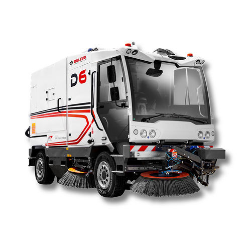 Straßenkehrmaschine - Dulevo D6 - DULEVO INTERNATIONAL - Aufsitz / dieselbetrieben / Laub