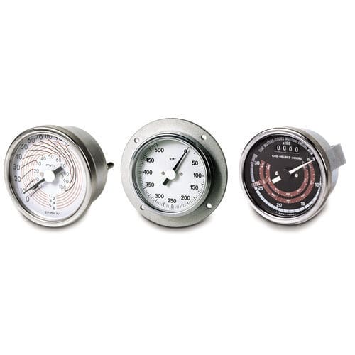 Mechanischer Tachometer - TS  - FIAMA - für Schalttafelmontage / analog