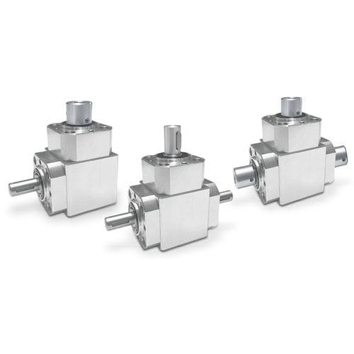 Kegelrad-Winkelgetriebe - 66/4UC - FIAMA - 90° / Edelstahl / Aluminium