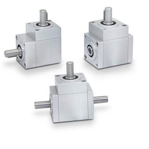 Winkelgetriebe mit Spiralkegel-Drehmoment - 66/6 - FIAMA - 90° / Aluminium