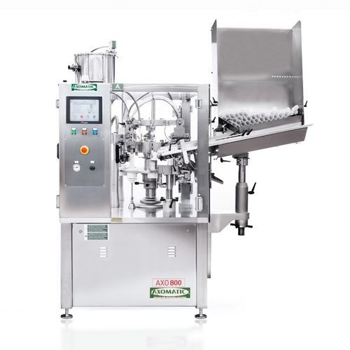 Füll- und Verschließmaschine / Rohr - AXO 800 - AXOMATIC - für pharmazeutische Anwendungen / für die Kosmetikindustrie