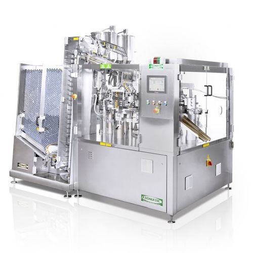 Füll- und Verschließmaschine / Rohr - AXO 2600 - AXOMATIC - für pharmazeutische Anwendungen / für die Kosmetikindustrie