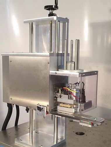 Automatisches Heißsiegelgerät - TCE 260 A - EMBATHERM OPERCULES - für vorgeschnittene Öffnungen / per Induktion / Wärmeleitverfahren