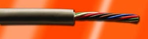 Datenkabel elektrisch - LSZH - Alpha Wire - geschirmt / raucharm / robust